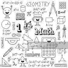 Mathematics Hand Drawn Vector Illustration Black And White Math Doodles How To Draw Hands Math Drawing