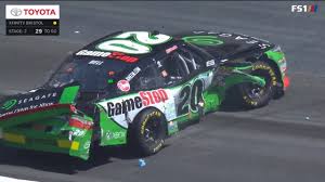 Kurt busch has pole position on sunday afternoon at the 2016 kobalt 400, with the 2016 nascar sprint cup season shifting to las vegas motor speedway to open the west coast swing. Nascar Xfinity Series 2018 Bristol Motor Speedway Christopher Bell Hard Crash Youtube