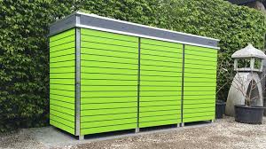 Moderne Mullboxen Mit Dachbegrunung Von Garten Q Design Gartenhaus Gartenhaus Modern Garten