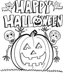 Letras Halloween Para Colorear