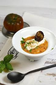 Soupette De Tomates Burrata Et Basilic Frit Epicetout La Cuisine De Dany Recettes De Cuisine Tomates Recette De Cuisine Simple