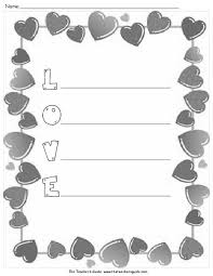 At poemsearcher.com find thousands of poems categorized into thousands of categories. Valentine S Day Acrostic Poem Worksheet For Kindergarten 6th Grade Lesson Planet