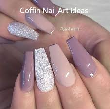 These are the best coffin shape nail ideas. 20 Trendy Coffin Nail Art Designs Nailideas Nail Designs Nailideas Trendige Vivian C Hernandez Home