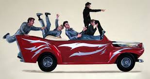 Giant 'Greased Lightning' Car Backdrop
