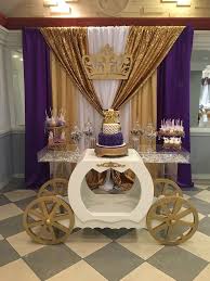 Royal Black And Gold Baby Shower Decorations Ws Events S Baby Shower Princess Photo Gallery At Catch My Party Baby Shower Princess Baby Shower Princess Theme Purple Princess Baby Shower