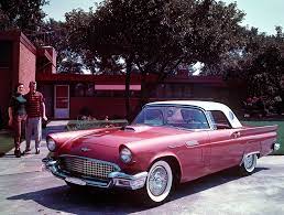 It was completed in late november 1957 with the last thunderbird rolling off on december 13, 1957. 1957 Ford Thunderbird Supercars Net