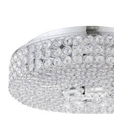 Tech lighting rhonan single light 13 wide led flush mount ceiling fixture with metal shade. Ove Decors Monaco 5 Light Ceiling Flushmount Chrome 13 78 In 29lce Mona14 Chrky Rona