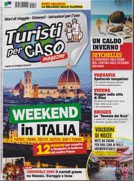 Si riserva inoltre la facoltà di utilizzare testi e/o immagini pervenuti come desidera, compresa l'eventuale pubblicazione degli stessi su altri siti internet. Turisti Per Caso Magazine N 144 Febbraio 2020 Mensile Edicola Shop