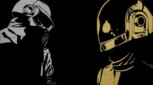 Daft punk helmet wallpaper, music, orange, black, digital art. Daft Punk Wallpapers 1080p Wallpaper Cave