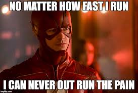 The opposite of the scarlet speedster, bizarro flash is sad instead of exuberant, and overweight instead of lean, and can barely run at all, though he does possess the ability to fly at light speed. Flash Imgflip