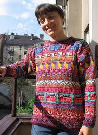 Maybe you would like to learn more about one of these? Sampler Sweater Hand Knitted Sweaters Pattern Kaffe Fassett