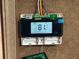 Turn the meter dial to measure 24 volts ac (usually denoted by vac or v with a squiggly line over it). Upgrading To A Smart Wifi Rv Thermostat Adventurous Way