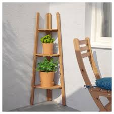 Askholmen Plant Stand Light Brown Stained Grey Brown Stained Light Brown Grey Brown With Images Plant Stand Plant Stand Indoor Diy Plant Stand