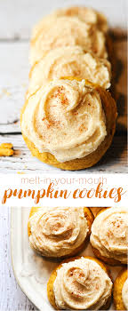 Melt In Your Mouth Pumpkin Cookies Best Cookies Recipe Soft Pumpkin Cookies Pumpkin Cookie Recipe Soft Pumpkin Cookie Recipe