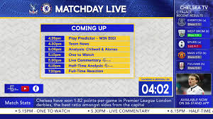 Check spelling or type a new query. Chelsea Football Club Crystal Palace Vs Chelsea Pre Match Live Facebook