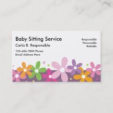 Sub out the imagery with your photos. 180 Babysitting Business Cards Ideas In 2021 Business Cards Cards Babysitting