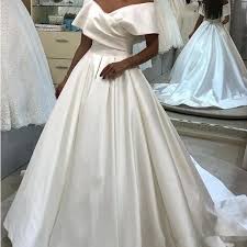 The versatile bit of ball gown wedding dresses. Elegant Satin Ball Gown Country Wedding Dresses 2020 Bridal Gowns Vestidos De Novia Princess Beach Wedding Gowns From Alberta Dress 79 32 Dhgate Com