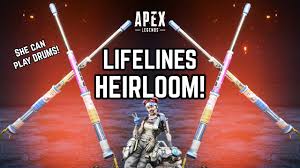 Apex legends feature cosmetic items called heirlooms sets, read on our guide for the full lowdown as mentioned earlier apex legends heirloom sets are cosmetic items that help add that special flair. New Lifeline Heirloom Get Wrecked Gameplay Unlocking Fight Or Fright Collection Apex Legends Youtube