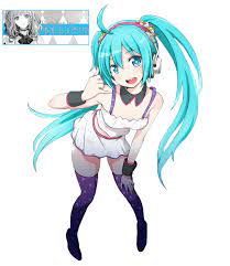 Render By Rikku923 On Deviantart Hatsune Miku Miku Anime Miku