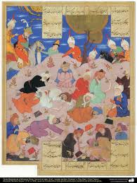 Historical records, however, show that he died young at age 33 (356 b.c. Alexander The Great Persian Miniature From Khamse O Pany Ganj By Poet Nezami Ganjavi 14 Gallery Of Islam Persian Miniature Miniatures Islamic Art
