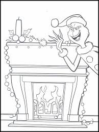 The book is named how the grinch stole christmas. Coloring Sheet The Grinch 12