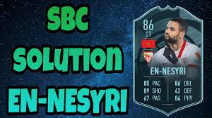 This is slowly becoming a bigger and bigger problem for me. Sbc Solution En Nesyri 86 Mad Fut 21 Youtube