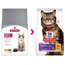 A combination of the best cat food for sensitive stomachs and a slow changeover is what it takes for happy tummies all round. Hill S Science Plan Adult Sensitive Stomach Skin Chicken Dry Cat Food 1 5kg At Fetch Co Uk The Online Pet Store