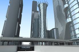 Main Street 3d Model In 2020 Architecture Model 3d Architecture Main Street