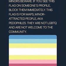 This should not be confused with the strictly black and white. A Flag For Pedophiles It Exists But It Is Not A Push For Inclusion In The Lgbt Community Fact Check