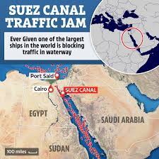 Some 19,000 ships passed through the canal last year, according to the suez. A8m4yfagareamm