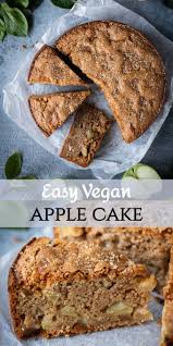 These delicious, healthy muffins are loaded with the goodness of both apples and bananas and has no eggs or butter in them. Vegan Apple Cake Domestic Gothess