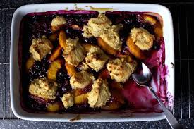 Not only are the fresh peaches and blueberries wonderful complementary flavors, the basil adds an additional, very unexpected, layer that takes a humble. Peach Blueberry Cobbler Smitten Kitchen