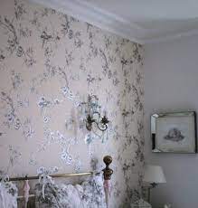 B&q lucienne purple floral wallpaper | diy at b&q. Sophie Honeysuckle S English Decor Wallpaper Living Room Room Wallpaper Kitchen Wallpaper