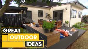 So before starting any of the fun stuff, we had to clear everything out of the space (it had inherited a. Build An Amazing Entertaining Area Outdoor Great Home Ideas Youtube