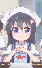 Shirosaki Hana Watashi Ni Tenshi Ga Maiorita Seni Anime Sketsa Seni