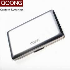 Blomus brushed stainless business card holder or case. Qoong Rfid Travel Card Wallet Stainless Steel Men Women Business Credit Card Holder Id Card Case Metal Cardholder Carteira Credit Card Holder Id Card Casebusiness Card Case Aliexpress
