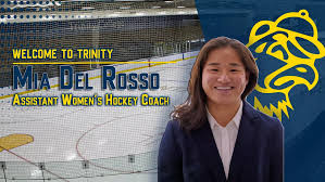 Trinity College Hires Del Rosso As Assistant Women's Ice Hockey Coach