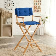 Blue Padded Directors Chair Chair Chairs For Sale Directors Chair
