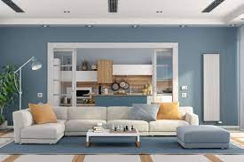 Read lowes flush mount indoor ceiling fans. What Color Furniture Goes With Blue Walls 5 Suggestions With Pictures Home Decor Bliss