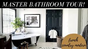 Tiles are a key part of decorating your french country kitchen and bathroom. My French Country Modern Master Bathroom Tour Youtube