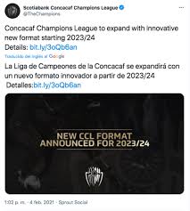 We did not find results for: Concacaf Ampliara El Formato De Su Liga De Campeones En 2023
