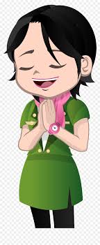 stewardess clip arts kids namaste clipart hd png download vhv