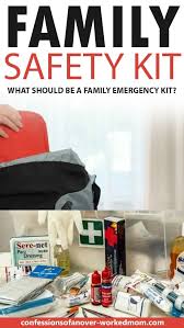 Home Family Safety Kit To Prepare For Emergencies In 2020 Safety Kit Family Emergency Kit Family Safety