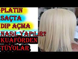 Platin Sacta Dipler Nasil Acilir Kuaforden Dip Acma Tuyosu Youtube Sac Kuaforler Youtube