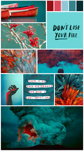 Teal art teal coral teal rooms bedroom decor wall decor complimentary colors color trends favorite color bed pillows. Picturesque Aesthetics Red And Teal Aesthetic