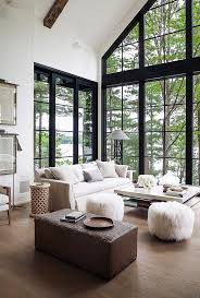 This living room from joseph farrell architecture features a foldable wall of windows to meld the interior space with the outdoor patio. The Ultimate Guide To Modern Farmhouse Decor Posh Pennies