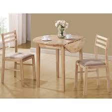 ( 4.2) out of 5 stars. Coaster Company 3 Piece Breakfast Table Set Natural Walmart Com In 2021 Kitchen Table Settings Kitchen Dining Sets Solid Wood Dining Set