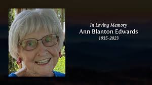 Ann Blanton Edwards Obituary