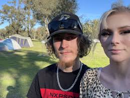 Jason Bonwick and Georgia Bates have been living in their tent at Wilks  Park for six weeks
