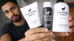 Pete and Pedro Hair Thickening Cream, Texture Powder and Biotin Conditioner  (Honest Review)